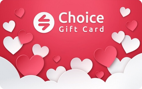 Valentine's Choice Gift Card