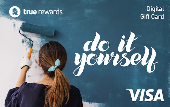 True Rewards DIY Digital Visa