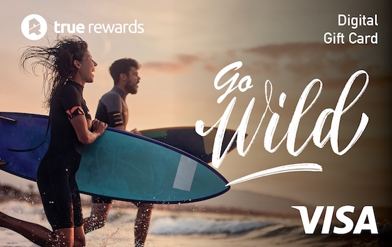 True Rewards Outdoors Digital Visa